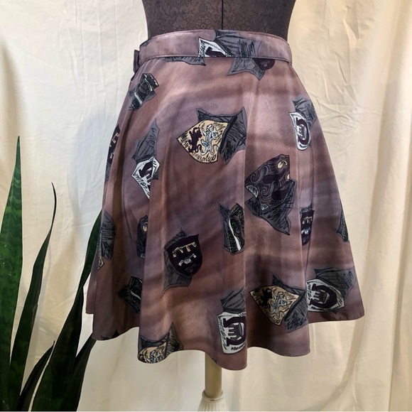 Vintage 1980s/90s Abstract Print Handmade Skirt Set - Picture 9 of 13